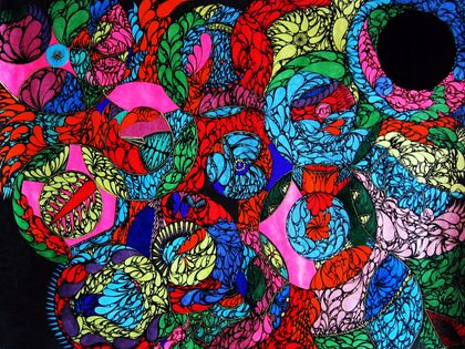 15_Matthew_Morpheus_Wheel of Fortune_2018_Gel roll pen on paper_56.0х76.0 сm.jpg